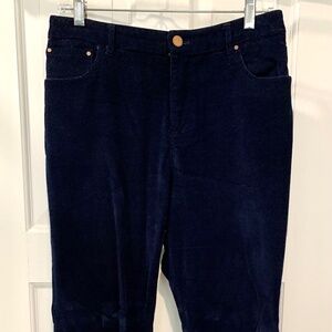 Boden Navy Corduroy Pants - US 8L